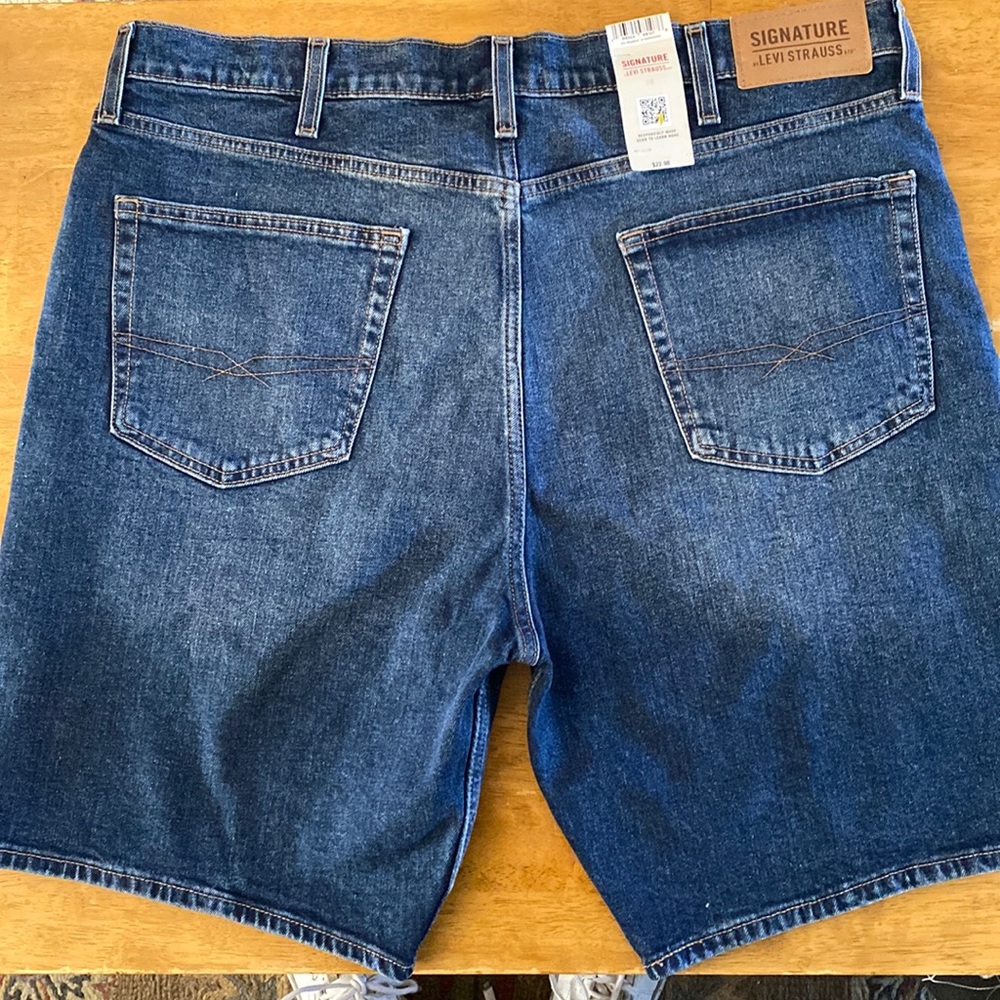 Men’s NWT Levi Strauss Signature Denim Shorts - Picture 2 of 6